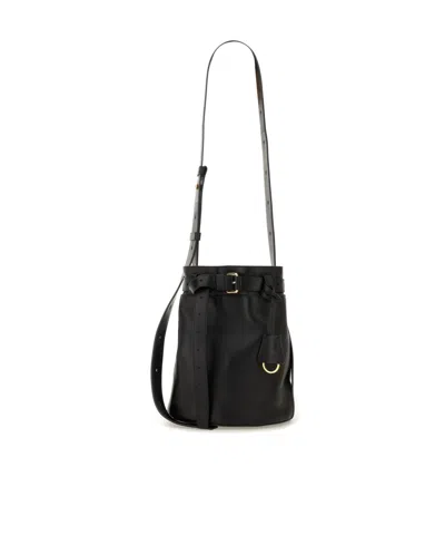 Moschino Buckled Shoulder Bag