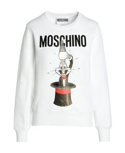 Moschino Bugs Bunny Print Sweatshirt In Multicolor