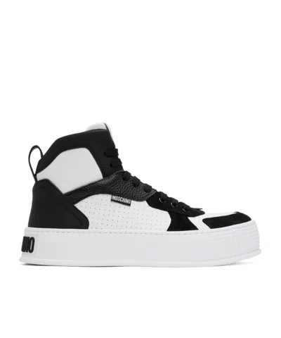 Moschino Bumps  Stripes High-top Sneakers