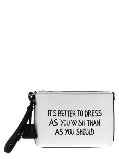 Moschino 'bustina' Clutch In White