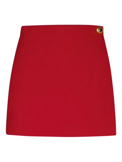 MOSCHINO BUTTON-FASTENING WRAP SHORTS