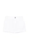 Moschino Button Shorts In White