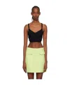 Moschino Button Sling Vest In Multicolor
