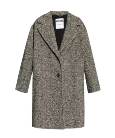 MOSCHINO MOSCHINO BUTTONED COAT