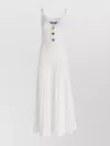 Moschino Buttoned Heart Midi Dress