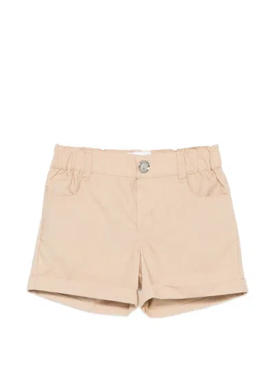 Moschino Babies' Buttoned Shorts In Pink