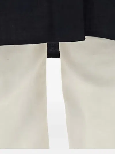 Moschino Buttoned Skirt In Black