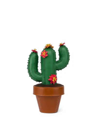 Moschino Cactus Bag In Green