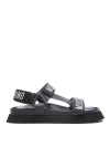 MOSCHINO CALF LEATHER SANDALS
