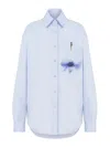 Moschino Shirt In Blue