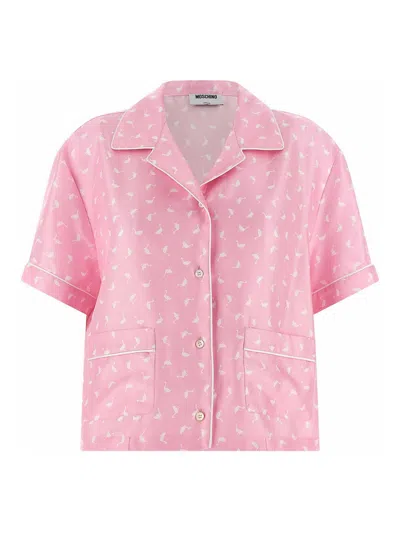 Moschino Shirt In Pink