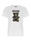 Moschino Teddy Bear Print Crewneck T-shirt In White