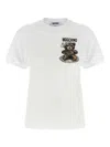 Moschino Couture Little Teddy Bear T-shirt In White