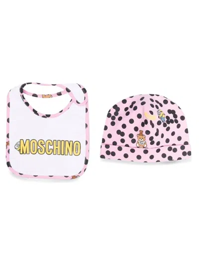 Moschino Cap+baby In Pink