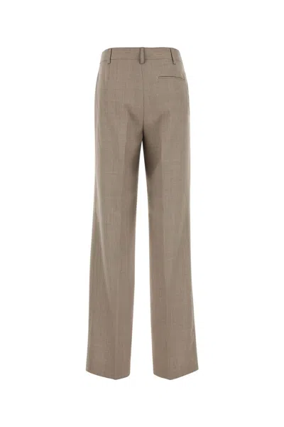 MOSCHINO CAPPUCCINO WOOL PANT