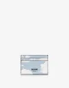 Moschino Card Holder Archive Clouds In Blue