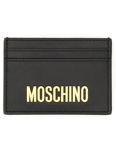 MOSCHINO MOSCHINO CARD HOLDER WITH LOGO