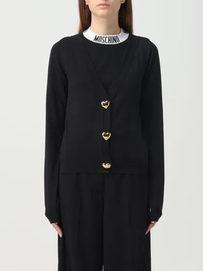 Moschino Strickjacke  Couture Damen Farbe Schwarz In Black