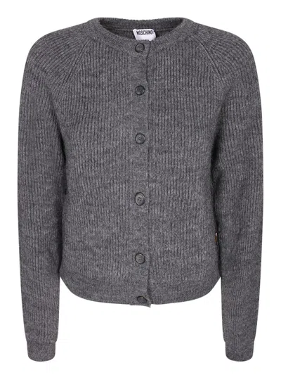 Moschino Cardigans In Gray