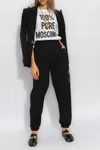 Moschino Cargo Trousers In Black