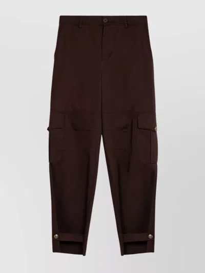 MOSCHINO CARGO TROUSERS WIDE BELT LOOPS