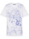 Moschino Cartoon-print T-shirt In 白色