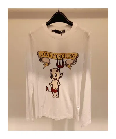 Moschino Cartoon T-shirt In Nude