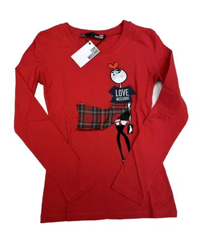 Moschino Cartoon T-shirt In Red