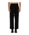 Moschino Regular Fit Barcode Trousers In Black