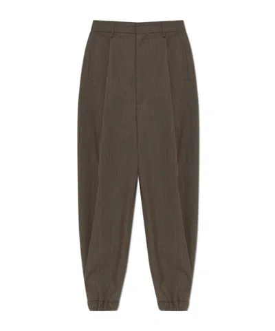 Moschino Casual Trousers With Belt Loops In Brown
