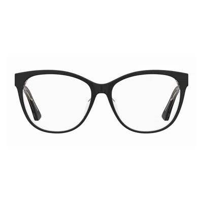 Moschino Cat-eye Acetate Eyeglasses In Black