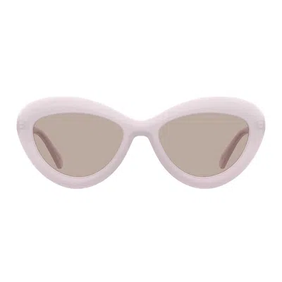 Moschino Cat-eye Frame Sunglasses In Pink