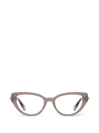 Moschino Cat-eye Full-rim Glasses In Neutral