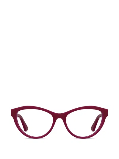Moschino Cat-eye Glasses In Red