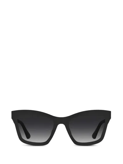Moschino Cat-eye Sunglasses In Black