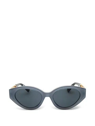 Moschino Cat-eye Sunglasses In Blue