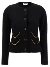 Moschino Metallic-trim Tailored Blazer