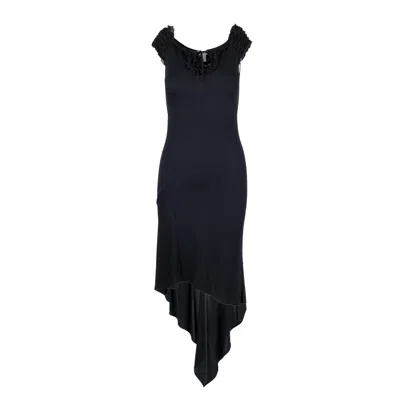 Moschino Cheap And Chic Asymmetric Dress - '00s In Blue
