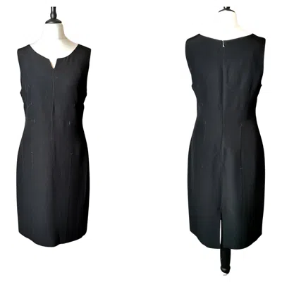 Pre-owned Moschino Cheap And Chic Black Sheath Dress