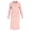 Moschino Cheap And Chic Blazer And Skirt Set In Pink Wool In Pink
