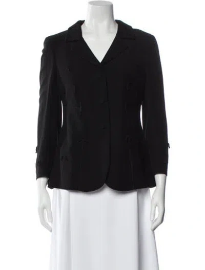Pre-owned Moschino Cheap And Chic Blazer In Black