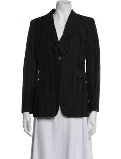 Pre-owned Moschino Cheap And Chic Blazer In Black