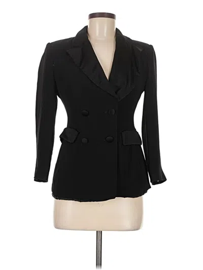 Pre-owned Moschino Cheap And Chic Blazer Jacket In Black