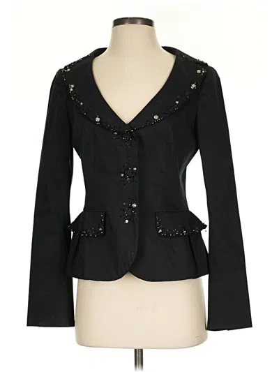 Pre-owned Moschino Cheap And Chic Blazer Jacket In Black