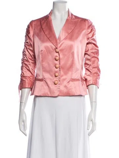 Pre-owned Moschino Cheap And Chic Blazer In Pink