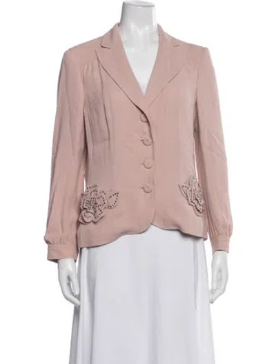 Pre-owned Moschino Cheap And Chic Blazer In Pink