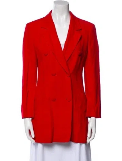 Pre-owned Moschino Cheap And Chic Blazer In Red