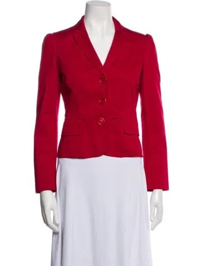 Pre-owned Moschino Cheap And Chic Blazer In Red