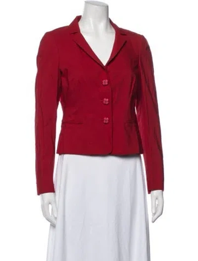 Pre-owned Moschino Cheap And Chic Blazer In Red