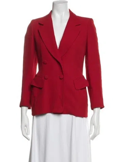Pre-owned Moschino Cheap And Chic Blazer In Red